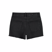 NAME IT Højtaljede Denim Shorts Randi Black